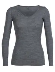 Icebreaker 150 Siren Womens Long Sleeve Merino Sweetheart Top