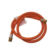 Outdoor Connection Low Pressure Gas Hose 600mm Length with 3/8" BSP (Male) - 1/4" BSP (Female)- LP600