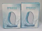 (2) Epilator Painless Hair Removal Exfoliation