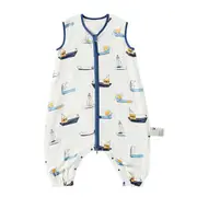 Bamboo Sleeveless Footed Sleep Bag