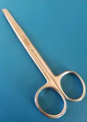 FIRST AID SURGICAL DRESSING SCISSORS 14.5CM SHARP/BLUNT