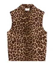 turtleneck sweater in leopard cashmere M LEOPARD