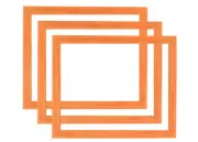 Country Chic Frame 1.5” - [Bourbon Orange - 16x20"] - 3 Pack