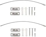COOPHYA Furniture Safe Anchors Set Home Furniture Strap Set Anti-Falling Device Accessories
