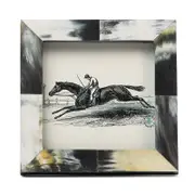 Pigeon & Poodle Essen Horn Frame, 5 x 5
