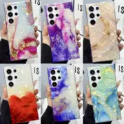 Marble Shell Shockproof Case For Samsung Galaxy S24 S23 Ultra S22 S21 Plus Cover