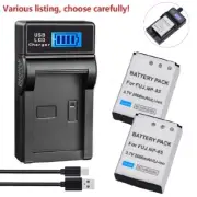 Battery or USB Charger for NP-85 BC-85 Ordro HDV-D325 HDV-D370 HDV-Z60 Camera