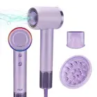 Professional Ionic Hair Dryer, 150000 RPM High-Speed Brushless Motor, Negativ...