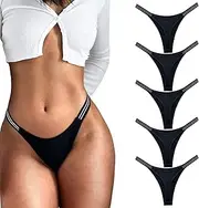 [Aogda] Thongs for Womens Underwear Woman Panties G-String Thong
