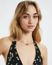 14k Gold Leo Star Sign Necklace