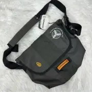 Timbuk2 NWT Grey Nylon Spin Ripstop Padded Laptop Messenger Bag 16x13