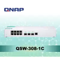 在飛比找PChome商店街優惠-QNAP QSW-308-1C 交換器