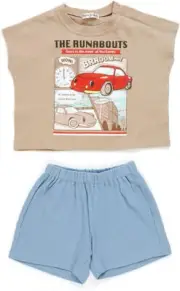 Sanrio The Runabouts T-shirt & Pants Set 110cm 43.3in 930946