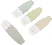 NUSITOU 4pcs Travel Bottles Leak Proof Travel Bottles Empty Bottle Silicone Travel Kit