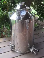13 Gallon Stainless Steel, Moonshine Whiskey Still Boiler kettle 3" lid