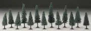 Woodland Scenics TR1588 N/HO Blue Spruce 4-6" (13) Train Scenery
