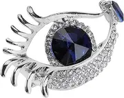 [WESIEVYA] Unique Eye Lapel Pin Fashionable Corsage Ornament Eye Shaped Brooch Stylish Brooch Essential Wardrobe Accessory