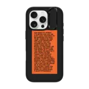 iPhone 16 Pro Impact Ring Stand Case MagSafe Compatible For What It's Worth Phone Case by Quotes by Christie
