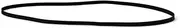 GOOHOCHY 40cm Replacement Turntable Belt Black Rubber Phonograph Record Player Accessory