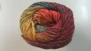 Noro Silk Garden #341 Orange Yellow Green Blue Mix Silk, Kid Mohair, Lambs Wool