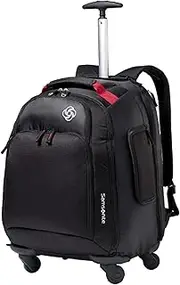 Samsonite MVS Rolling Backpack, Black, 19-Inch, Black, 19-Inch, Mvs Rolling Backpack