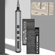 68 In 1 Mini Precision Electric Screwdriver Set Rechargeable S2 Steel Bits Cordless Power Driver Tool Kit for Home Electronics Repair and Assembly DIY Tasks