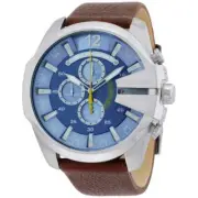 Diesel Mega Chief Quartz Movement Blue Dial Men's Watch DZ4281