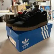 Brand New Adidas Originals Stan Smith Men's Shoes Black FX5499 Size 6.5