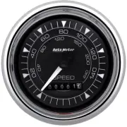 Auto Meter 9788 3-3/8" Speedometer Gauge - 160 mph Elec. Programmable Chrono
