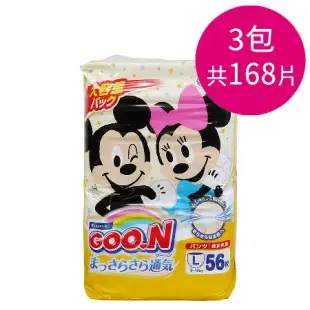 【GOO.N】日本境內版-大王迪士尼拉拉褲型尿布 M/L/XL(3包/箱)