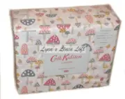 CATH KIDSTON LONDON Mini Mushrooms Multi KING SHEET SET 4P New Cotton Percale