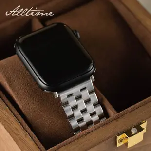 【出清下殺】亮面五珠鋼不鏽鋼 Apple watch通用錶帶 蘋果錶帶 Ultra S8 S7 S6 S5 SE SE2