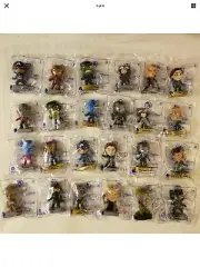 MCDONALDS MARVEL AVENGERS ENDGAME FIGURES COMPLETE SET 24 W/ LAST ONE!! RARE!!!