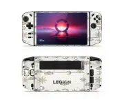 White Cute Starry Legion GO Skins, Protective Legion GO Console Skins & Wraps