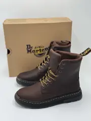 Dr. Martens Crewson Chukka Boot Dark Brown Crazy Horse 31368201 Unisex M8/W9
