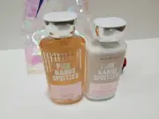 SET OF 2 Bath & Body Works "PINK MANGO SPRITZER" BODY LOTION & SHOWER GEL (New)