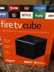 Amazon Fire TV Cube 4K Streaming Media Player & Voice Remote Model A78V3N Black