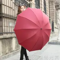 在飛比找樂天市場購物網優惠-加大十股晴雨傘兩用雨傘摺疊商務傘男女式通用三折傘
