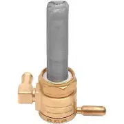Golan Click-Slick Petcock 22mm Backward Facing - Black 76-312B-BLK