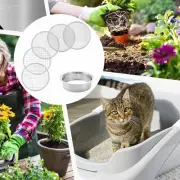 Soil Sifter Gardening Sifting Screen Pan Soil Sieve Set