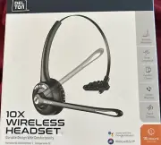 Delton Trucker Bluetooth Headset, Wireless Headset w/Microphone - Brand New