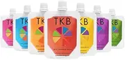 TKB Trading, LLC DIY Lip Gloss Base (Gel) | Lip Gloss Kit (Pack of 7), 1oz (30gr) | Moisturizing, High Shine, Fruity Scent, Vegan, Gluten and Cruelty Free | Made in USA