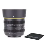 Kamlan 50mm F1.1 APS-C Manual Focus Lens for M4/3 Mount Mirrorless Cameras