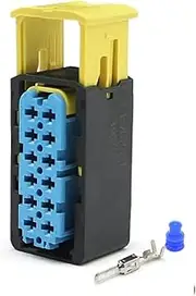 BIZOCA 12Pin 2-1670901-1 Waterproof Automotive Connectors 2.8mm Heavy Duty Sealed Connectors Series Additional Terminal and Seal(4-1670901-1)