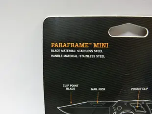 [泡泡虎] Gerber Paraframe Mini 折刀 野外求生 露營 小刀 [全新 現貨]