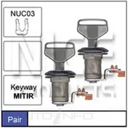 Nice Door Lock Barrel - Pair, NDL44B