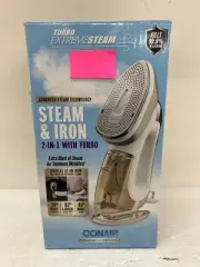 Conair ExtremeSteam 2-in-1 Handheld Steamer & Iron new