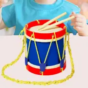 Kids Marching Drum Educational Wooden Kids Drum for Party Festivals Family