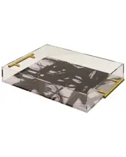 Harp & Finial Barbarou Large Acrylic Tray