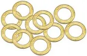 Aeroflow Brass Crush Washer Metric M10 10mm Id Suit M10 Thread 10 Pac - AF181-10